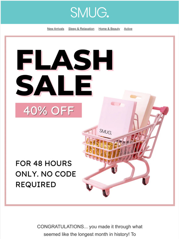 FLASH SALE: 40% off for 48 Hours!