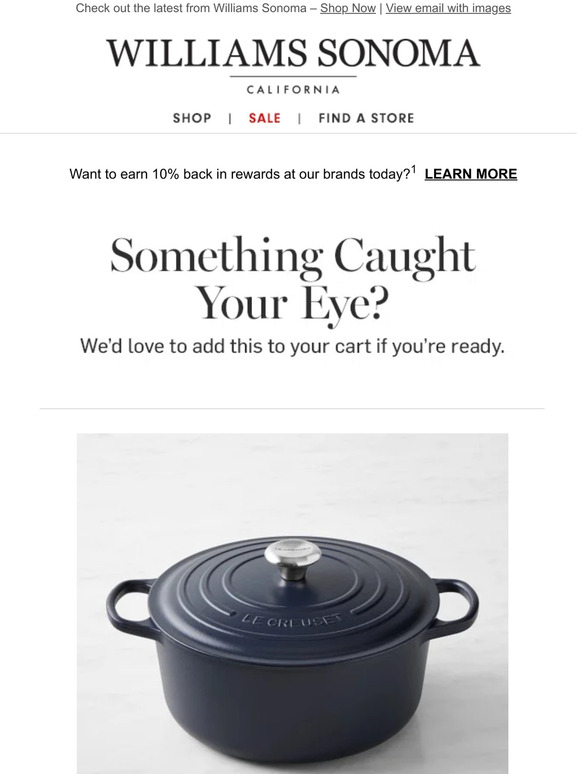 Pottery Barn Le Creuset Signature Enameled Cast Iron Round Oven + you