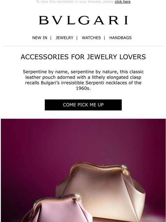 Bulgari Email Newsletters: Shop Sales, Discounts, and Coupon Codes