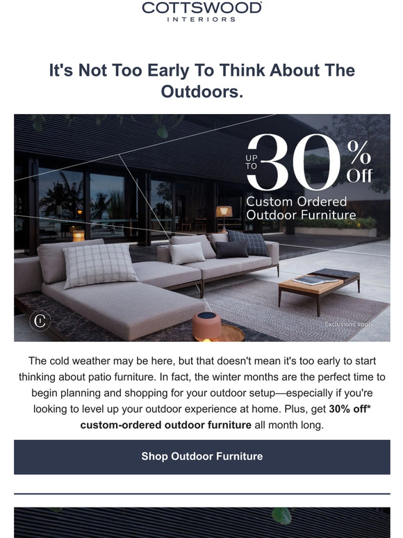 Don't Wait For Spring To Start Thinking About The Outdoors!