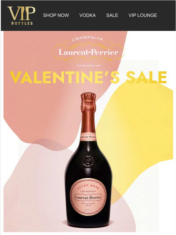 Valentines Sale on Laurent-Perrier 💝😍