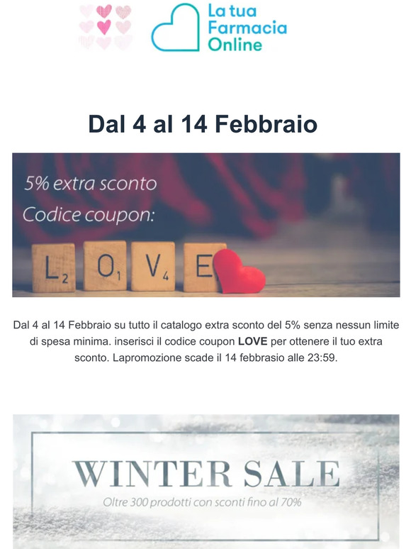 Extra sconto del 5% su oltre 30.000 prodotti