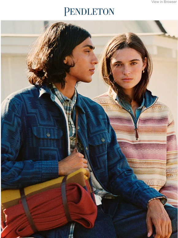 Pendleton Woolen Mills Meet the softest jackets Milled