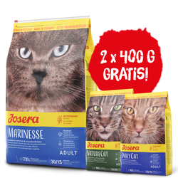 Josera Marinesse 10 kg + Josera NatureCat 400g & Josera Cat DailyCat 400g GRATIS