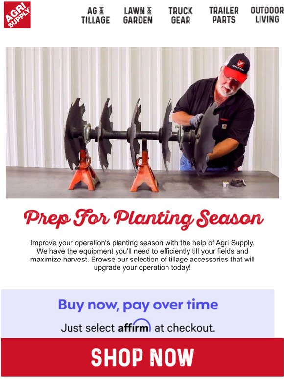 Get Ready For Planting Season🌱