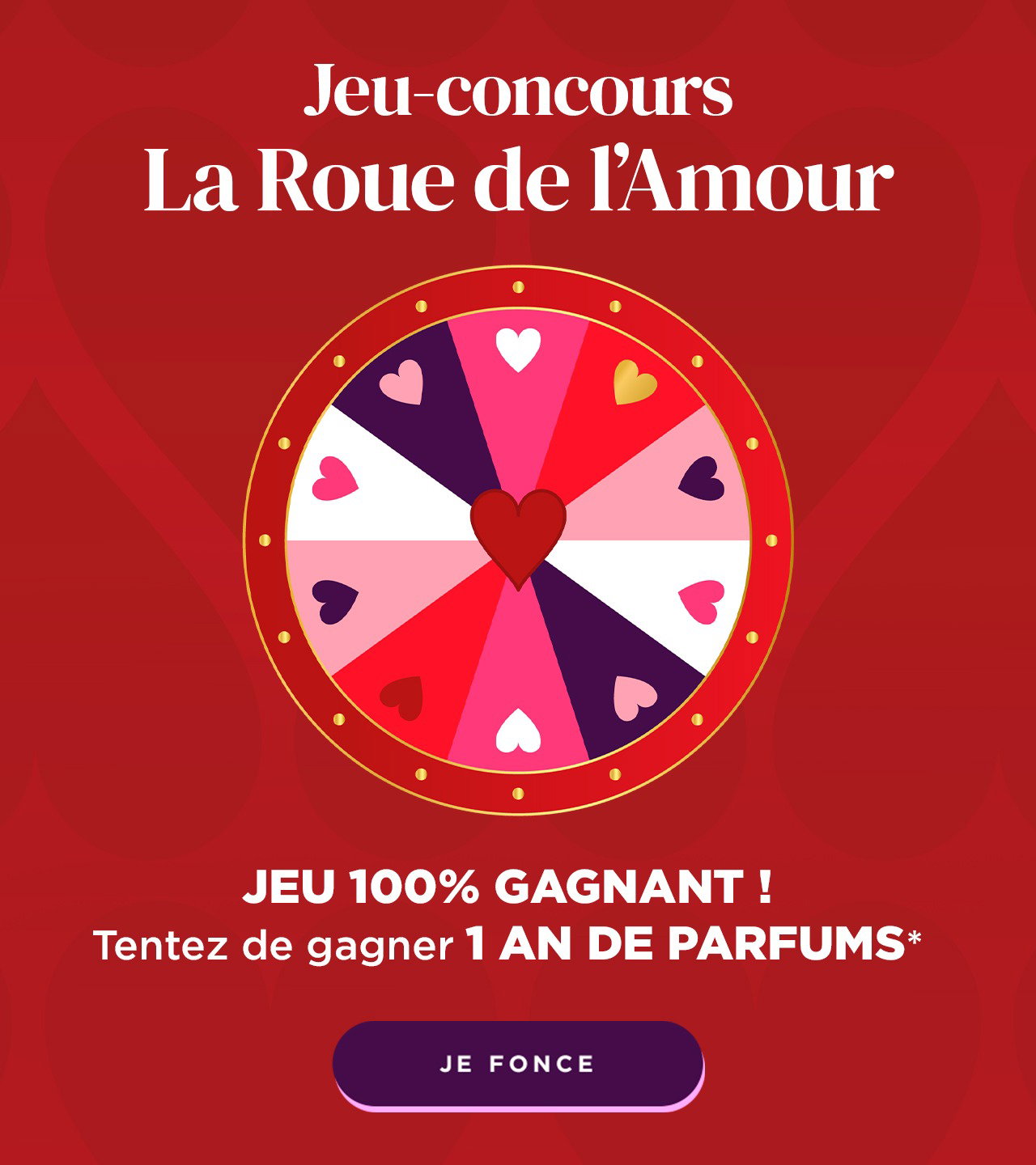 Jeu concours : La Roue de L'Amour 