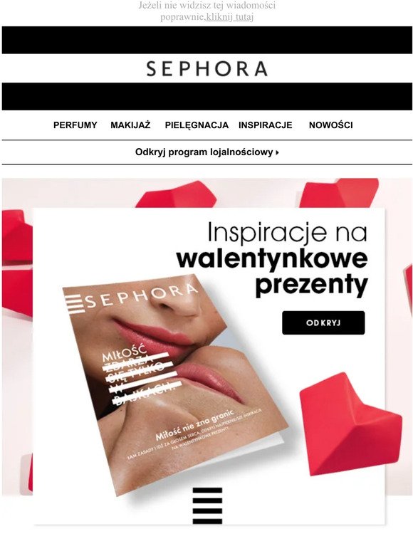 Już jest! Walentynkowy katalog Sephora. ❤️