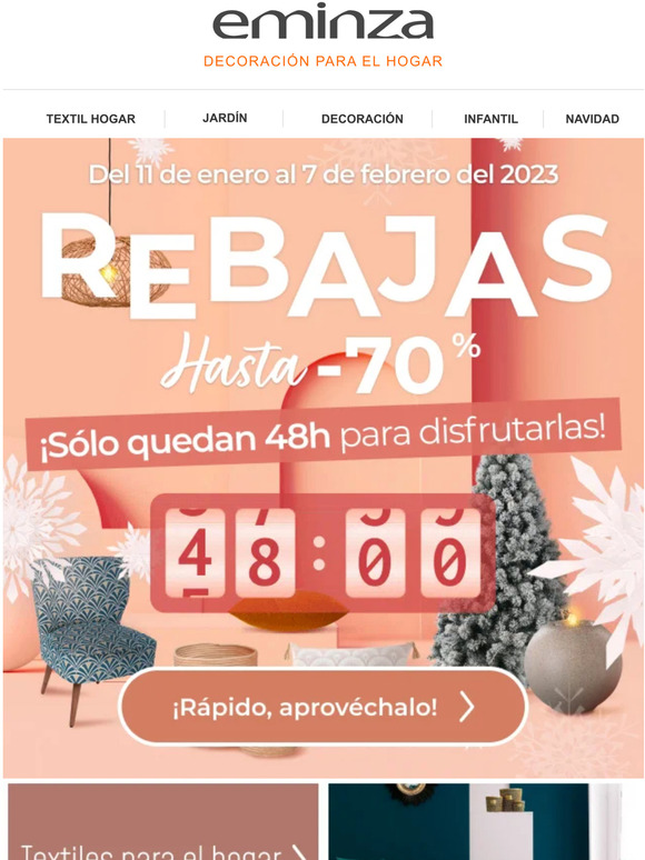 Rebajas – Terminan en 48h
