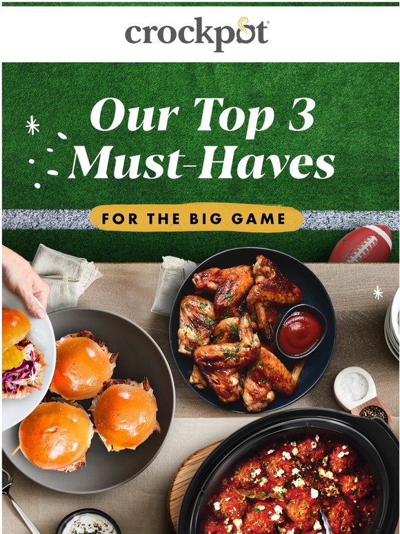 🏈 3 Must-Have Recipes for the Big Game
