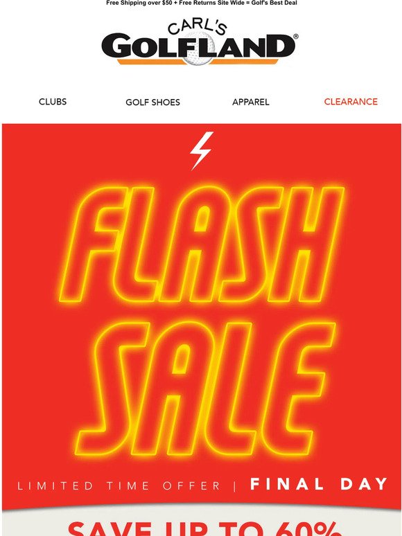 ⚡FLASH SALE⚡ FINAL DAY TO SAVE HUGE