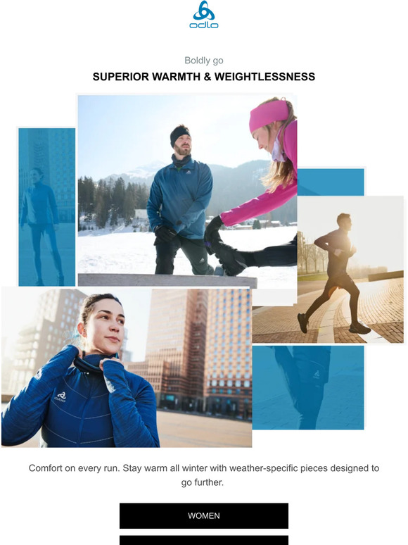 Run warm. Run weightless.