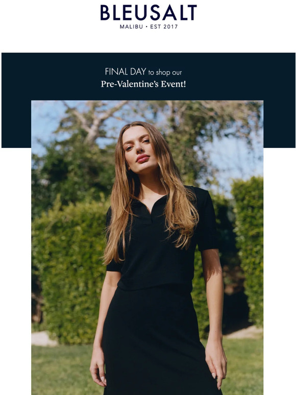 Final Day to Shop Up to 45% OFF!