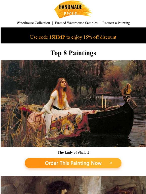 Top 8 Paintings from John William Waterhouse