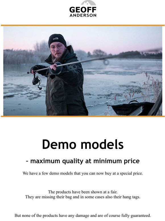 LAST CHANCE: Sale on demo models