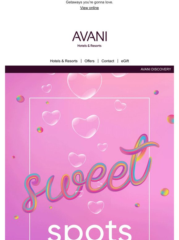 🌹 Sweet spots: Redefine your Valentine's with Avani 💑