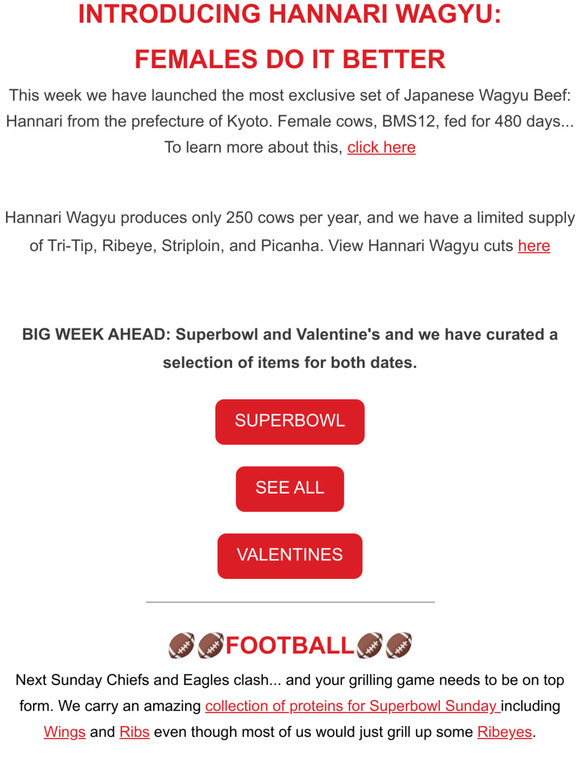 Meat N' Bone We now offer the Top 1 Japanese Wagyu... Just in time