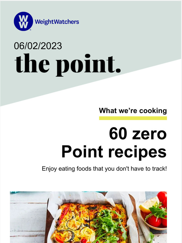 60 zero Point recipes you don't have to track!