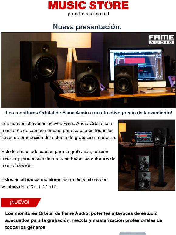 Fame Audio Orbital Monitor Boxes