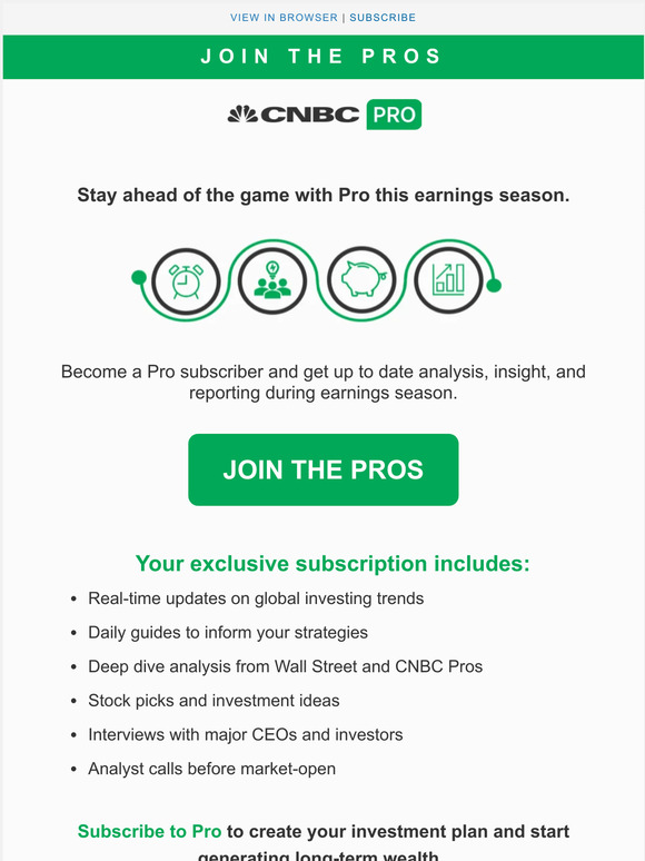 Stay ahead of the game this earnings season