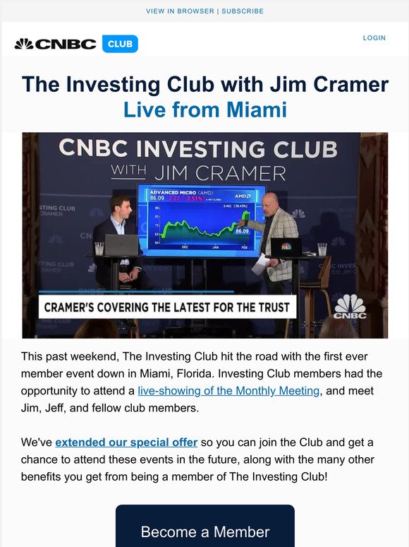 Offer Extended: The Monthly Meeting live from Miami
