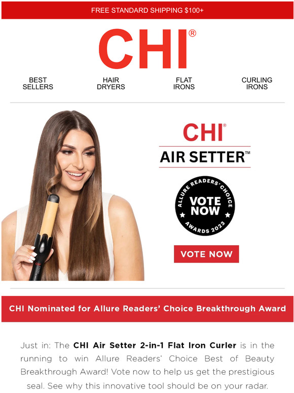 CHI Nominated for Allure Readers' Choice Breakthrough Award