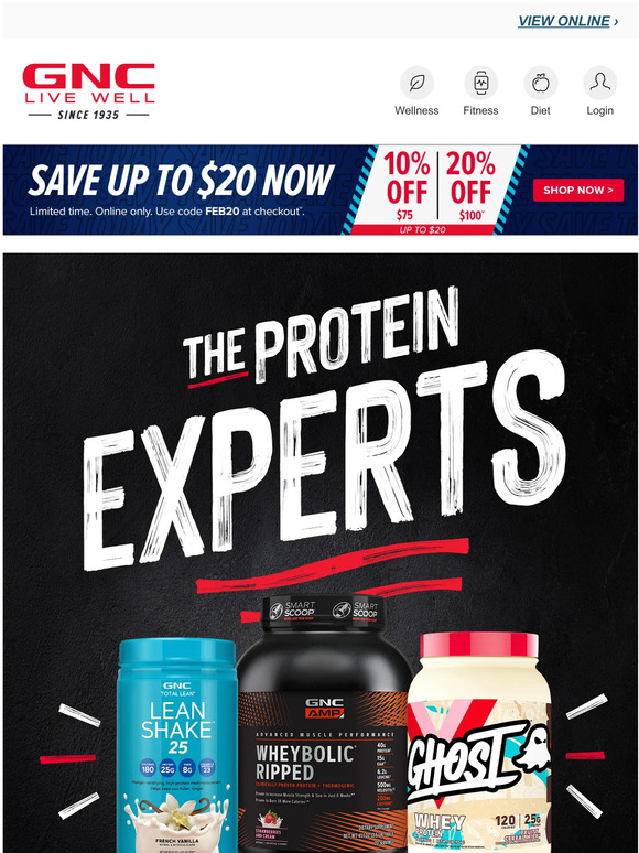 GNC Not sure where to start with protein? We can help. 👉 Milled