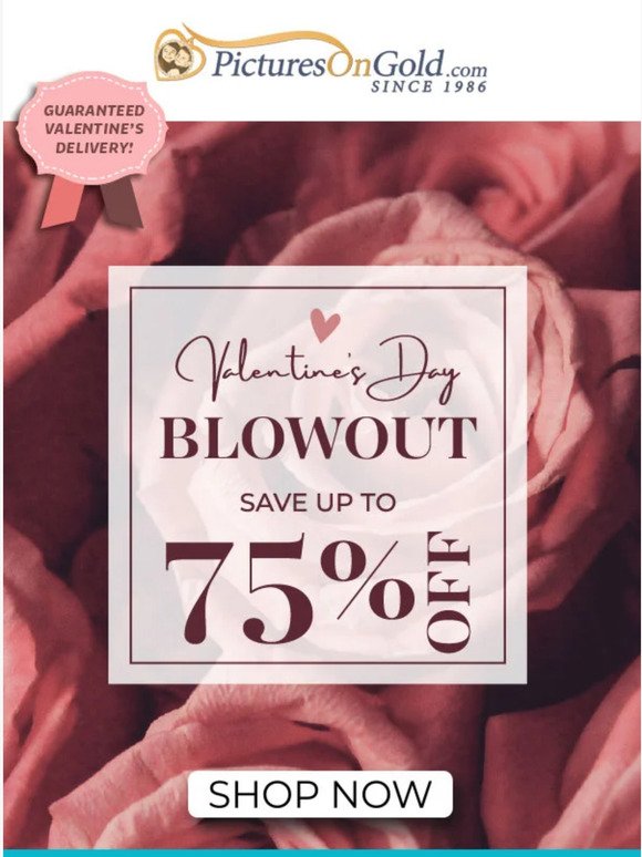 🔴 Hey, Valentine's Day Blowout Event!
