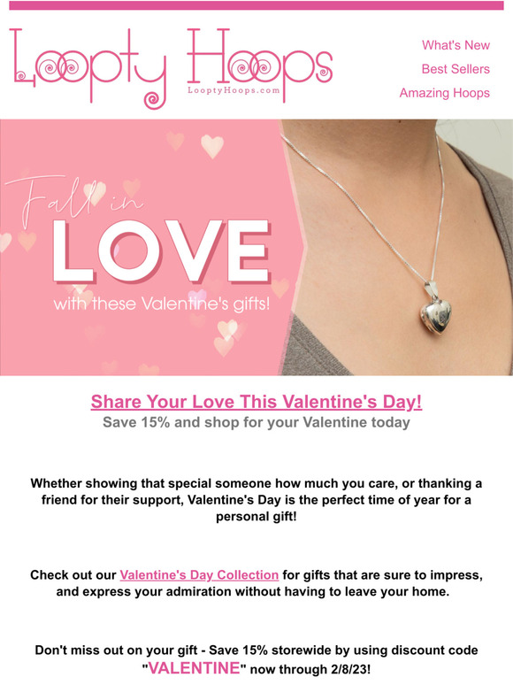 Last Chance Valentine's Day Sale!