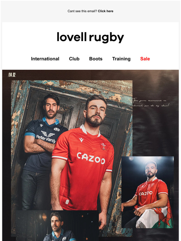 lovell rugby christmas shirts