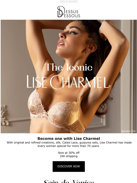 30% off LISE CHARMEL iconic lines