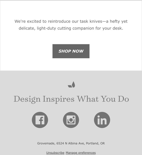 Grovemade: Task Knives are Back | Milled