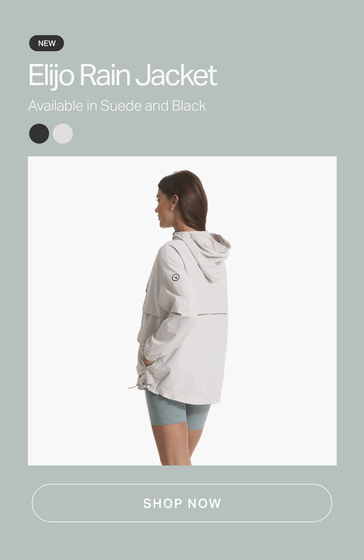 Vuori Meet our new packable rain jacket Milled