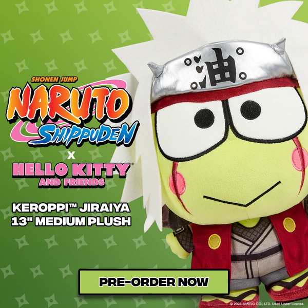 Naruto x Hello Kitty and Friends Kuromi as Gaara 13-Inch Medium Plush