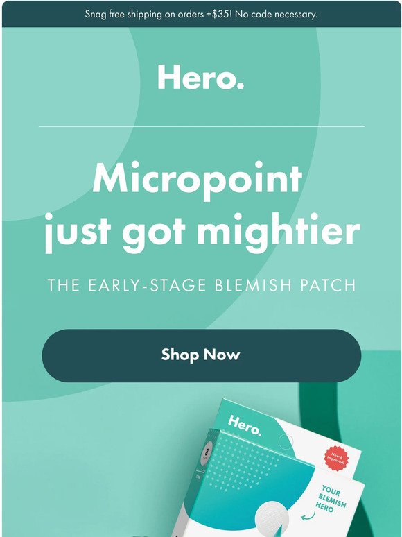 Meet the new Micropoint for Blemishes 🙌
