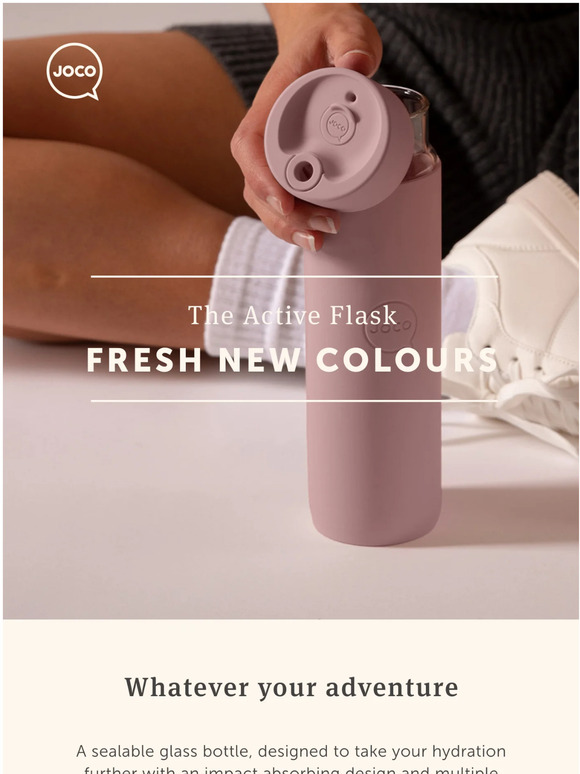 Active Flask is back! In 3 new shades