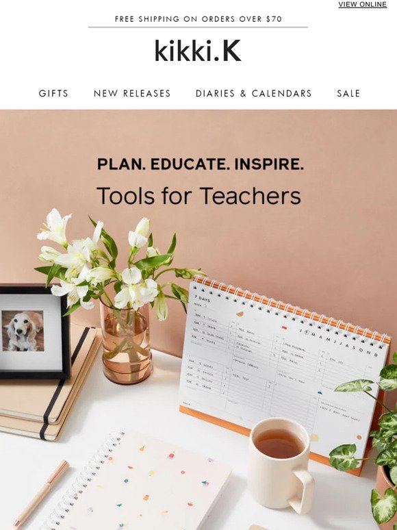 Plan. Educate. Inspire | Tools for Teachers