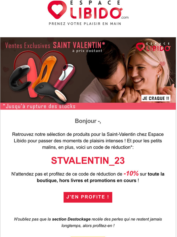 ❤️ J-7 avant la Saint-Valentin !