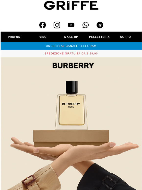 A San Valentino fai un regalo speciale: Burberry Hero😍