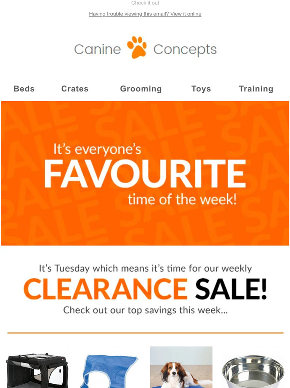 ⚠️️ Weekly clearance sale! ⚠️️
