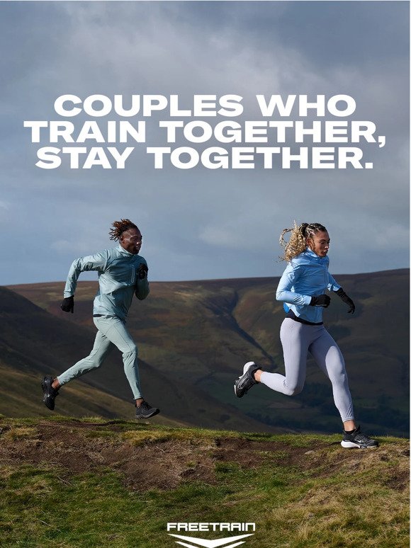 Couples who train together, stay together.