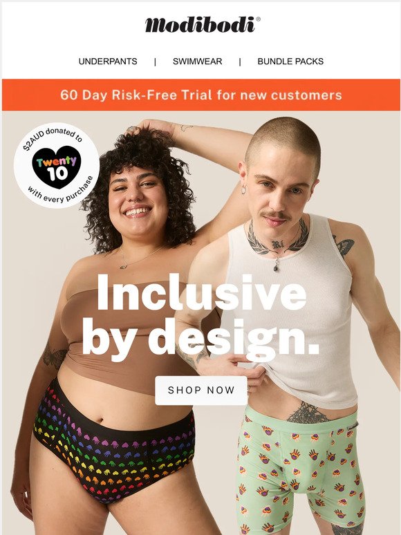Period underwear for ALL people 🌈