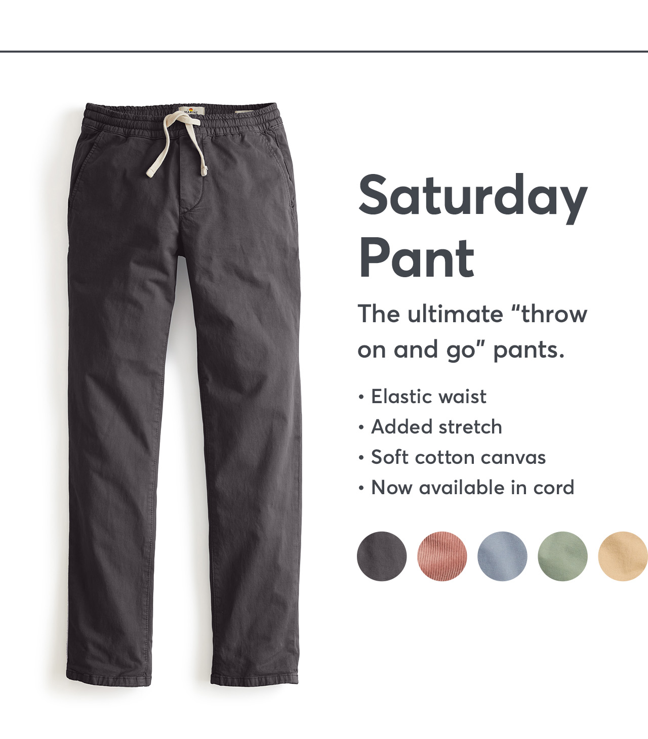 Marine Layer Best pants ever. Hands down. Milled