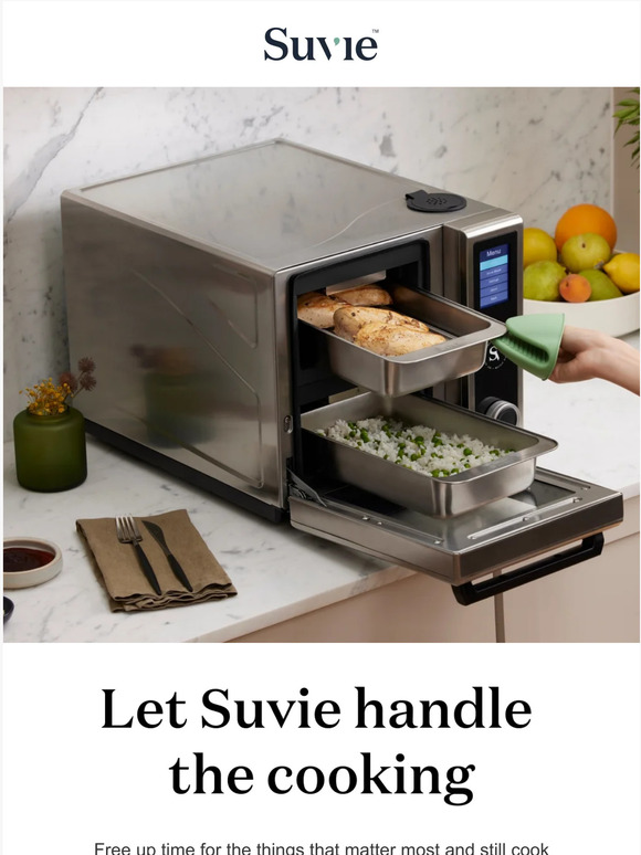 Suvie: The ultimate family cooking machine