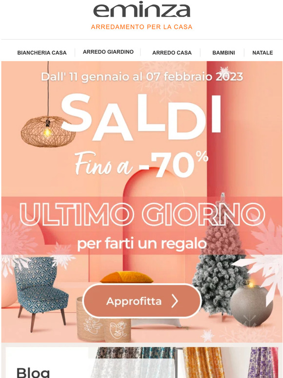 Saldi - Ultimo giorno !
