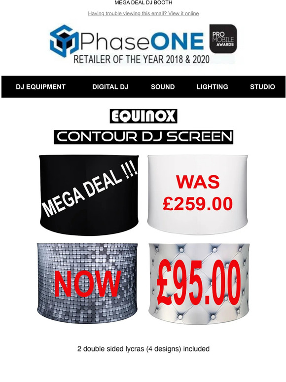 MEGA DEAL DJ BOOTH
