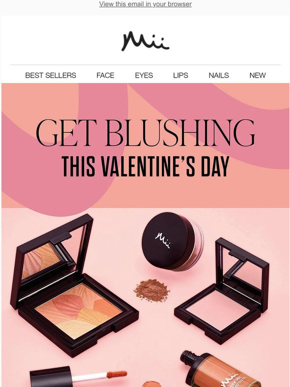 Get blushing this Valentine's 💖