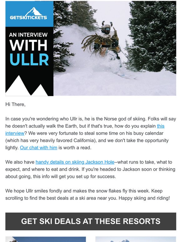 Ski News 2.7.23 | An interview with Ullr