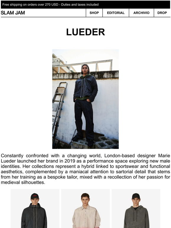 Lueder SS23 Luke Engineered Flare-