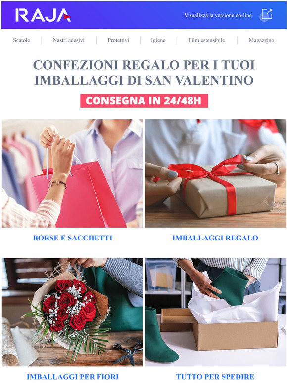 Rajapack IT: Hai gi scelto il tuo regalo? Fino al 24 dicembre ci sono le  RAJAFollie!