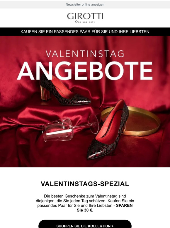 Valentinstag Angebote ❤️